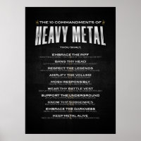 The 10 Commandments of Heavy Metal