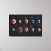 The 10 Hot Jupiter Wasp Exoplanets