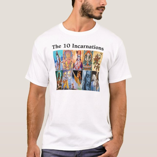 The 10 Incarnations T-Shirt (Front)