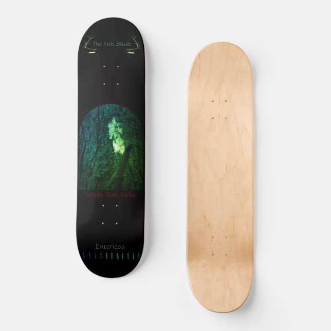 The 13th Skult. Skateboard (Front)