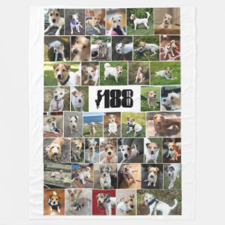 The 188 Rescue Group Large Fleece Blanket