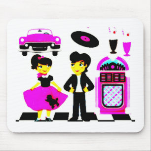 The 1950's mouse pad