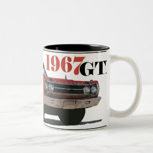THE 1967 RED GTX Two-Tone COFFEE MUG