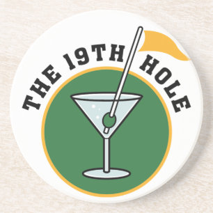 The 19th Hole coasters