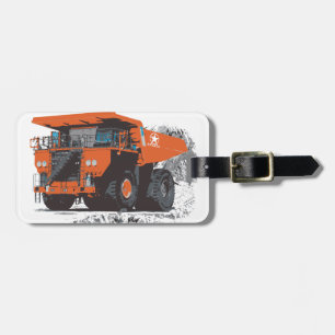 The #1 Hugely Giant Truck Luggage Tag
