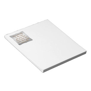 The 1st Commandment Notepad