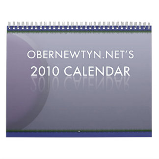 The 2010 Obernet Calendar! Calendar
