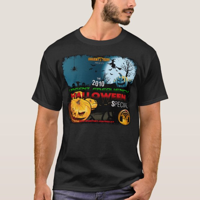 The 2010 Urgent Frequency Halloween Special shirt (Front)