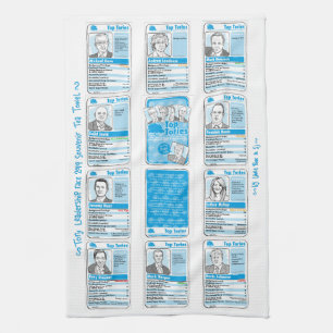 The 2019 Tory Leadership Race Souvenir Tea Towel