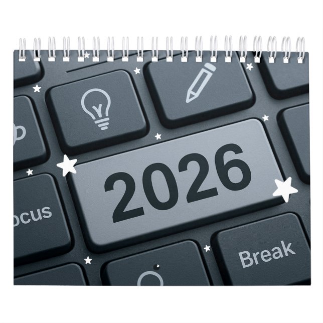 The 2026 Keyboard Calendar — Where Every Key Count (Cover)