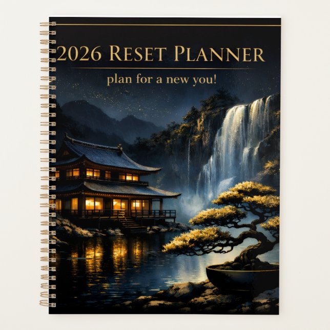 The 2026 Reset Planner (Front)