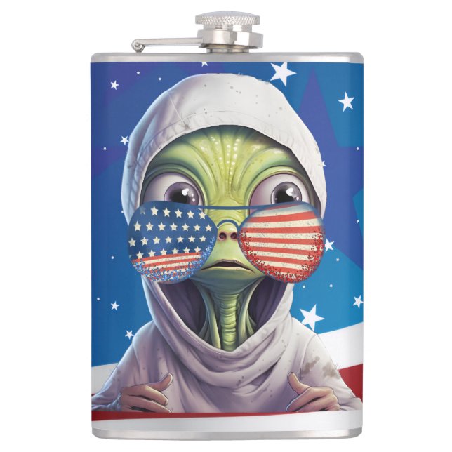 The 2027 Arrival Hip Flask (Front)