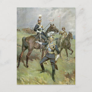 The 21st Lancers - British Army Postcard