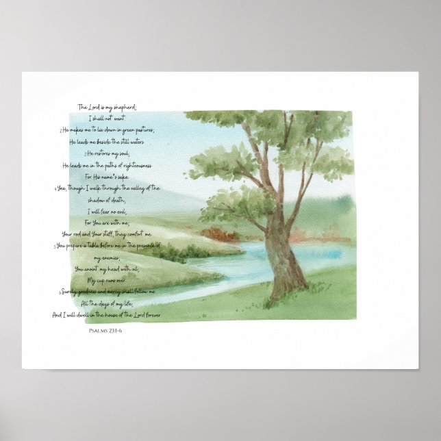 The 23rd Psalm Poster (Front)