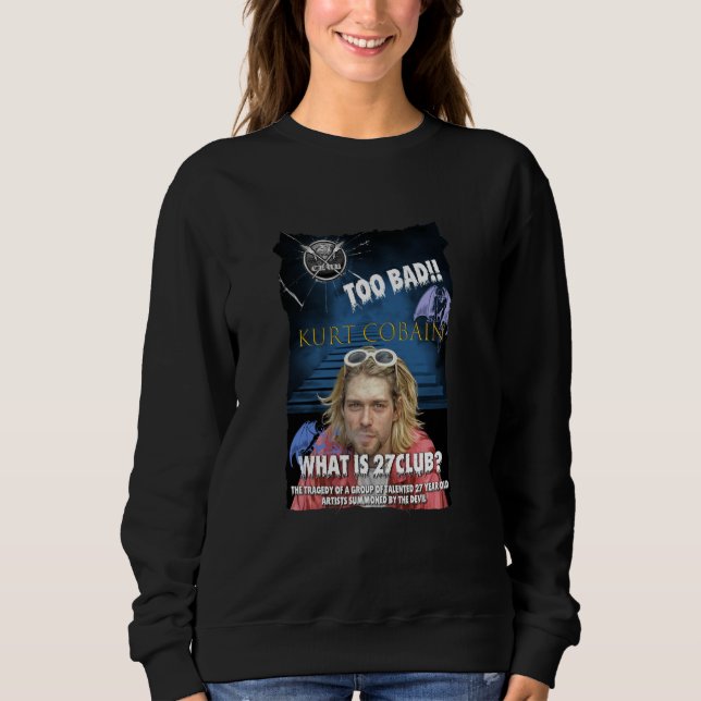The 27 Club_Nirvana_002 Sweatshirt (Front)