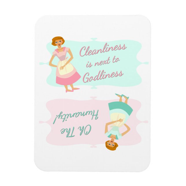 The 2 Extremes of Dishwashing Magnet (Vertical)