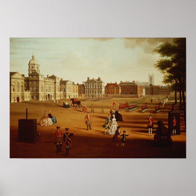 The 2nd Footguards  on Parade at Horse Guards' Poster (Front)