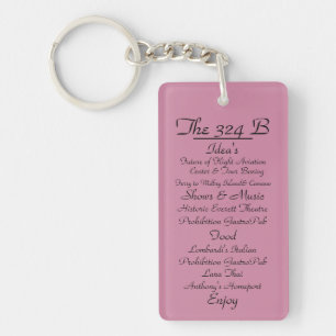 The 324 B Key Tag Ring