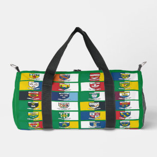 The 32 County Crests & Colours of Ireland Duffle Bag