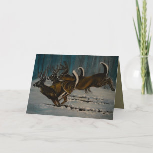 The 3 Deers Holiday Card
