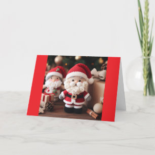 THE 3 OF US WANT TO SAY MERRY CHRISTMAS HOLIDAY CARD