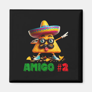 The 3 Three Amigos Cinco De Mayo Amigo #2 Group Ma Magnet
