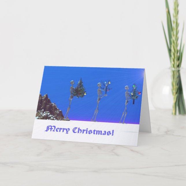 The 3 Wise Men Holiday Card (Front)