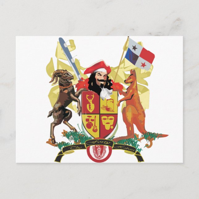 The 40 Hobart Postcard (Front)