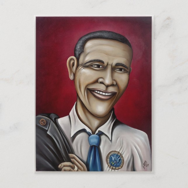 the 44th (Barrack Obama) Postcard (Front)