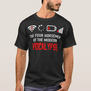 The 4 Horsemen Of The Modern Apocalypse Geeky T-Shirt