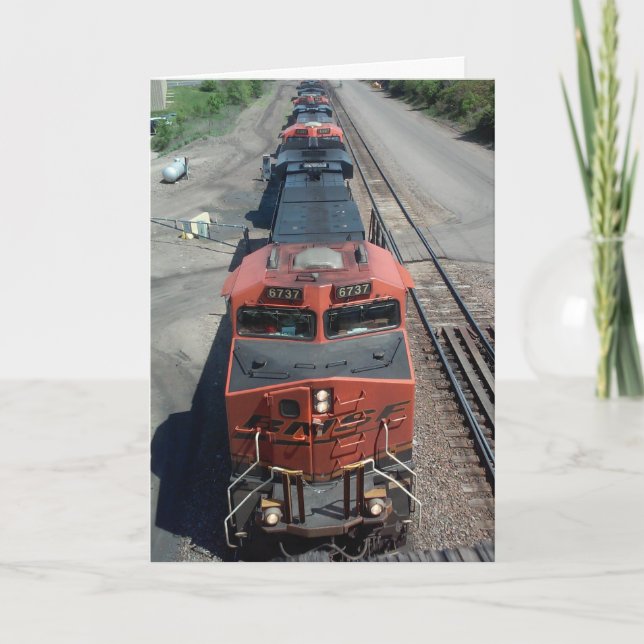 “The 6737 Train” Get Well Card #2 (Front)
