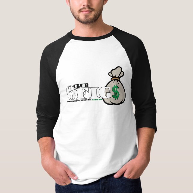 The 6 Figure Income Club T-Shirt (Front)