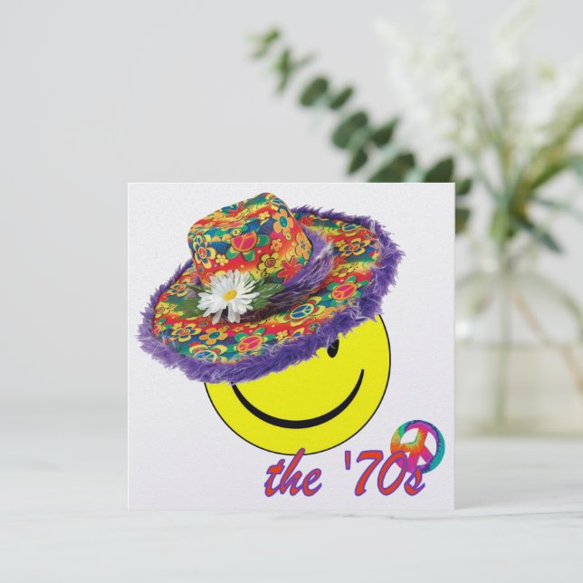 The 70s invitation (Standing Front)