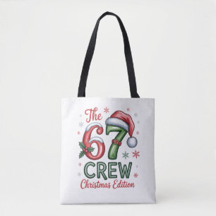 The 76 Crew Christmas Edition Family Holiday Xmas Tote Bag