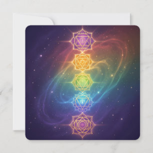 The 7 Chakras'11 Holiday Card