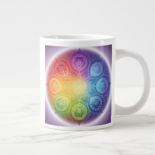The 7 Chakras'9 Large Coffee Mug