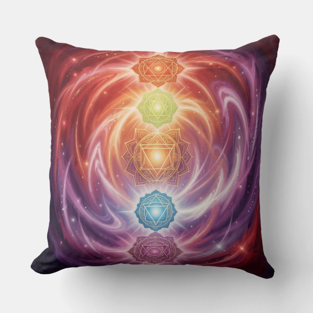 The 7 Chakras´10 Cushion (Front)