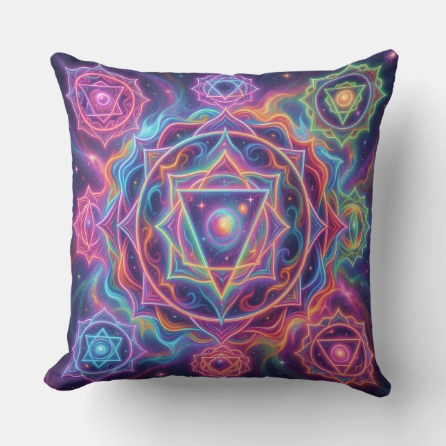 The 7 Chakras´10 Cushion (Front)