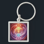 The 7 Chakras´10 Key Ring<br><div class="desc">The 7 chakras are energy centers aligned along the spine that influence different areas of life — from safety and creativity to confidence,  love,  communication,  intuition,  and spirituality. When balanced,  they support harmony,  inner strength,  and overall well-being.</div>