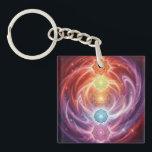 The 7 Chakras´10 Key Ring<br><div class="desc">The 7 chakras are energy centers aligned along the spine that influence different areas of life — from safety and creativity to confidence,  love,  communication,  intuition,  and spirituality. When balanced,  they support harmony,  inner strength,  and overall well-being.</div>