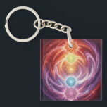 The 7 Chakras´10 Key Ring<br><div class="desc">The 7 chakras are energy centers aligned along the spine that influence different areas of life — from safety and creativity to confidence,  love,  communication,  intuition,  and spirituality. When balanced,  they support harmony,  inner strength,  and overall well-being.</div>