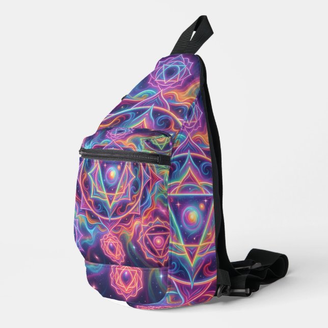 The 7 Chakras´10 Sling Bag (Right Corner)