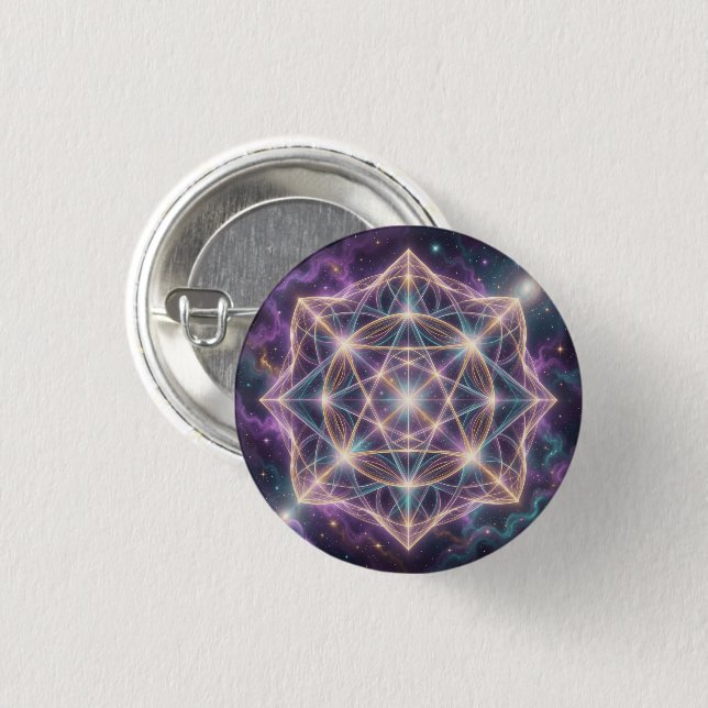 The 7 Chakras´11 3 Cm Round Badge (Front & Back)