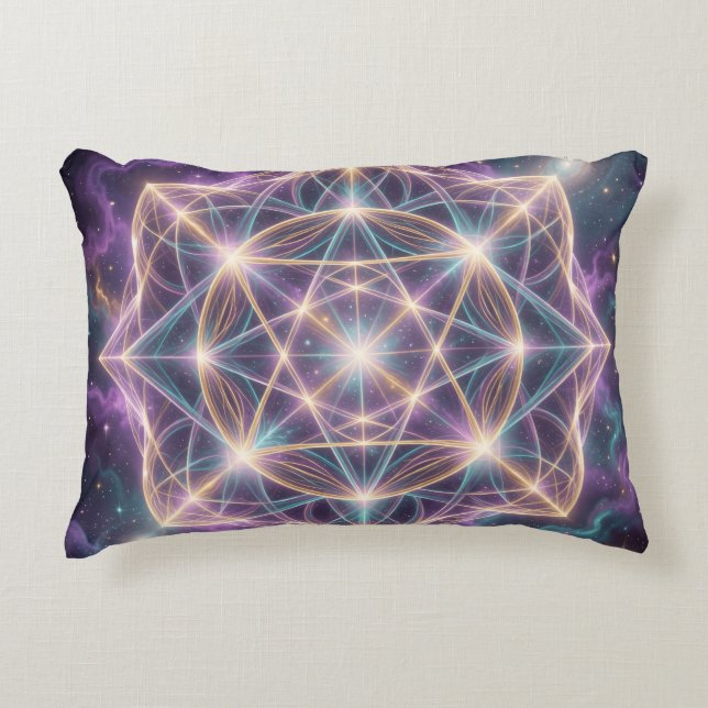 The 7 Chakras´11 Decorative Cushion (Front)