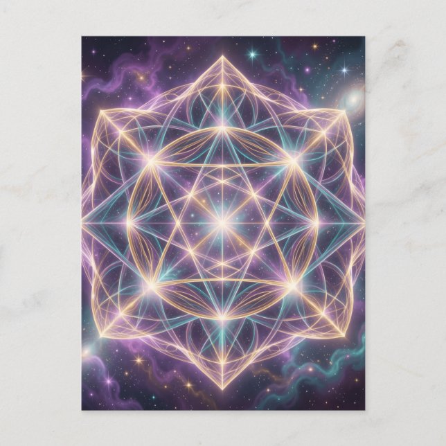 The 7 Chakras´11 Holiday Postcard (Front)