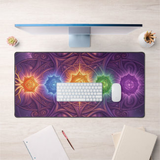 The 7 Chakras´5 Desk Mat