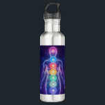 The 7 Chakras 710 Ml Water Bottle<br><div class="desc">The 7 chakras are energy centers aligned along the spine that influence different areas of life — from safety and creativity to confidence,  love,  communication,  intuition,  and spirituality. When balanced,  they support harmony,  inner strength,  and overall well-being.</div>