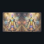 The 7 Chakras´7 Desk Mat<br><div class="desc">The 7 chakras are energy centers aligned along the spine that influence different areas of life — from safety and creativity to confidence,  love,  communication,  intuition,  and spirituality. When balanced,  they support harmony,  inner strength,  and overall well-being.</div>
