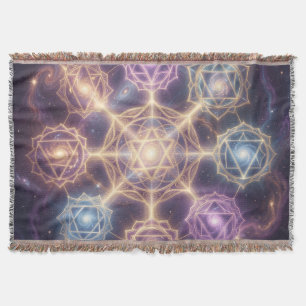The 7 Chakras 7 Throw Blanket