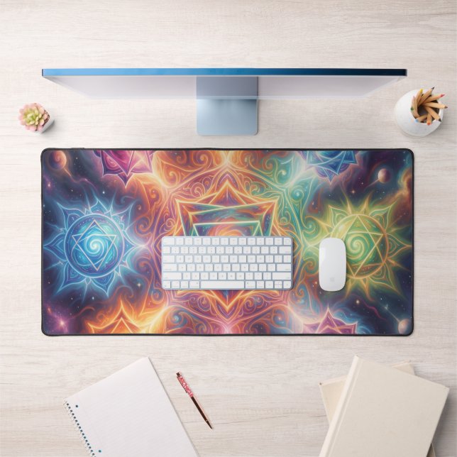 The 7 Chakras´8 Desk Mat (Office 1)